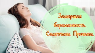 Замершая беременность. Причины замершей беременности. Симптомы замершей беременности.