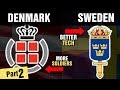 The Differences Between DENMARK and SWEDEN #2 - MILITARY