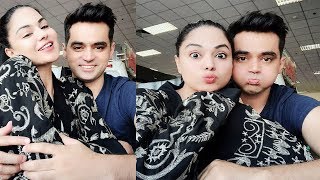 veena malik enjoying with her husband