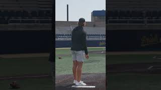 I threw a bullpen at Notre Dame