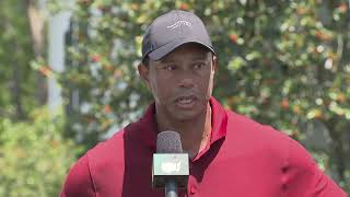 Tiger Woods speaks about Yasir Al Rumayyan and PGA Sunday Flash Interview 2024 M