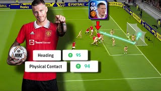 WOUT WEGHORST review || 95 Heading, 94 Physical Contact 4⭐️ nomination contract || Efootball 2023