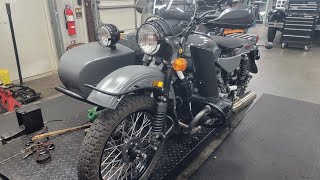 2016 Ural Gear Up 2WD Sidecar Motorcycle with Very Low Mileage and Lots of Accessories