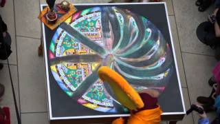 Tibetan Sand Mandala Dissolution Ceremony