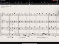 Sam Russell - String Quartet 3 (Theme and Variations) [StaffPad]