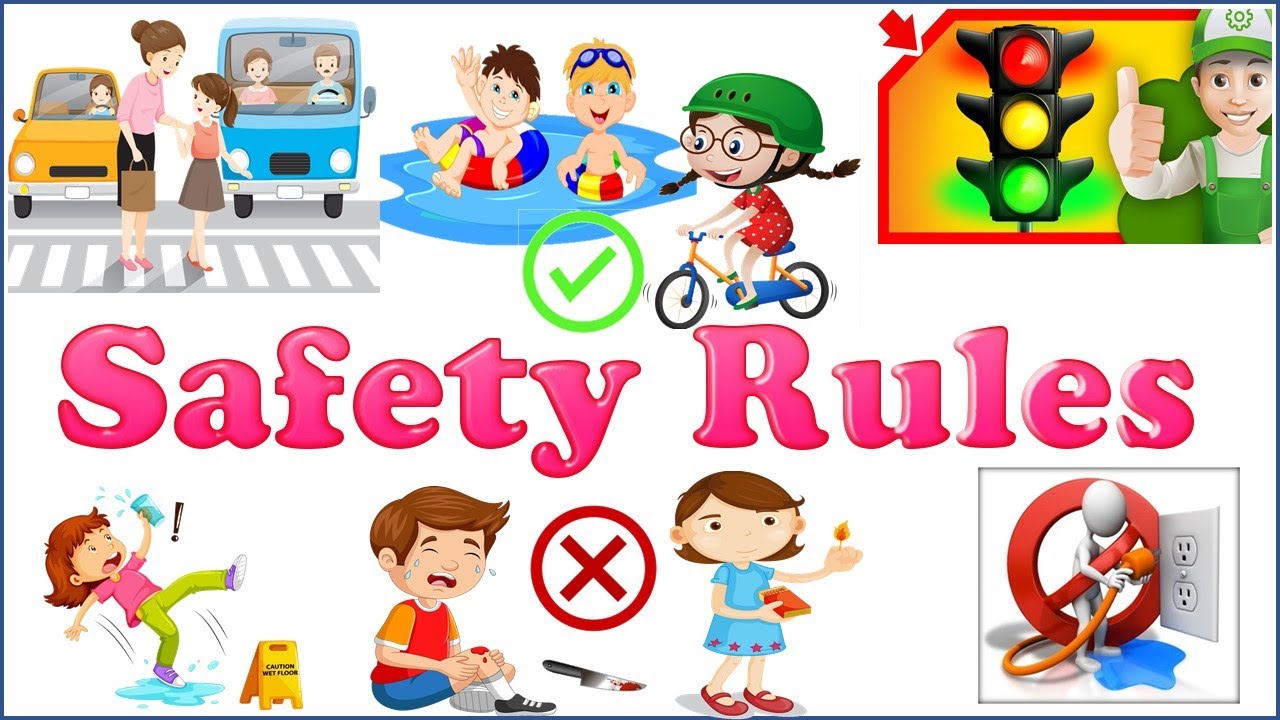 Safety Rules For Kids | Safety Rules | Traffic Rules For Kids | Child ...