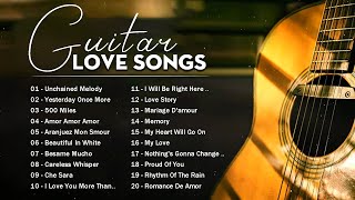 TOP 100 ROMANTIC GUITAR MUSIC - TOP BEAUTIFUL GUITAR SONGS 80s 90s - Peaceful, Soothing, Relaxation