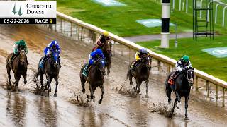 🏇 Churchill Downs Full Race Replays May 22, 2026 | All 9 Races, Big Wins & Race Results