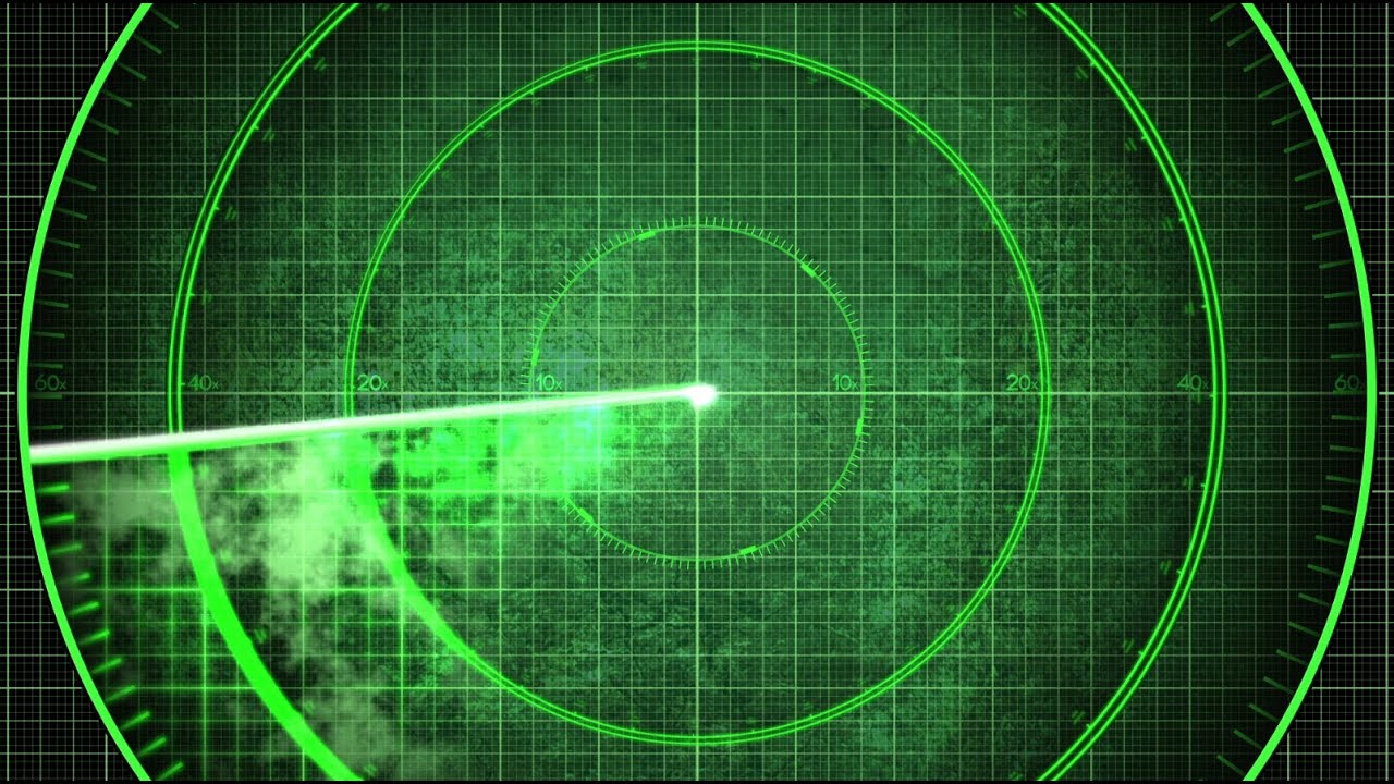 Radar Detection Screen Display 2 Looping Styles Youtube