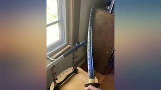 Full Handmade Japanese Samurai Katana Sword 1095//T10High Carbon Steel Heat review