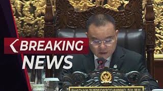 BREAKING NEWS - Sidang DPR Bahas RAPBN 2025 dan 4 RUU Usul Inisiatif Badan Legislati