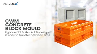 Concrete Block Mould by Verdex