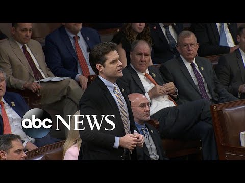 Florida Rep. Matt Gaetz Nominates Donald Trump For Speaker Of The House ...