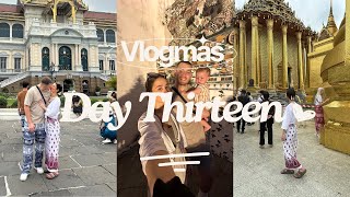 Vlogmas 2024 | Visiting temples in Thailand, Canal boat \u0026 most insane shopping mall |13.12.2024