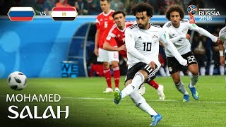 MOHAMED SALAH Goal - Russia v Egypt - MATCH 17