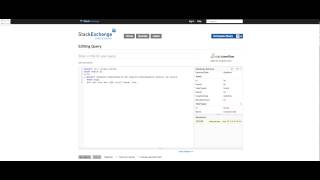 Stackoverflow SQL search