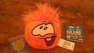 Club Penguin - Toy Review - Orange Puffle (Series 4)