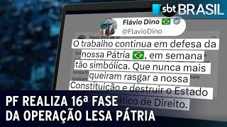 Operação mira financiadores dos ataques de 8 de janeiro | SBT Brasil (05/09/23)