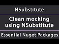 Clean mocking for unit tests using NSubstitute in .NET (Core, Framework, Standard)