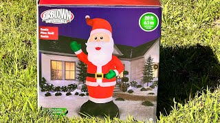 Walmart MASSIVE inflatable 😯😲20ft Colossal Santa Unboxing/Review 2022 ￼