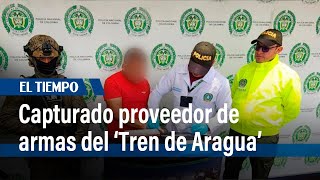 Capturan en Cundinamarca a alias 'Toño', proveedor de armas del Tren de Aragua | El Tiempo