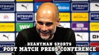 'Did you have any doubts?! You're a LIVERPOOL FAN come on!' | Man City 5-0 Newcastle | Pep Guardiola