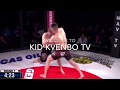 Kid Kvenbo Throwing Heavy Bulgarian Bag