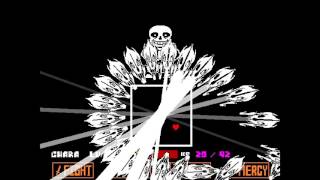 Undertale Genocide route boss - Sans (dialogue emphasized)