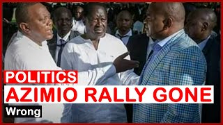 Messy! Dissagreement Erupt During Raila  Azimio Rally | news 54