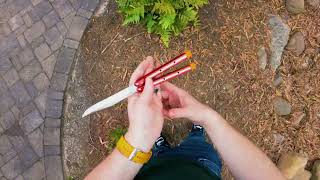 The Palm Spin - Balisong Tutorial 🏫👨‍🏫