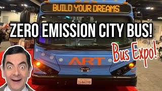 Zero Emission Buses On Display At CA Transit Association Expo @CalTransit