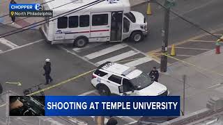 Man shot near Temple University after altercation with person inside vehicle