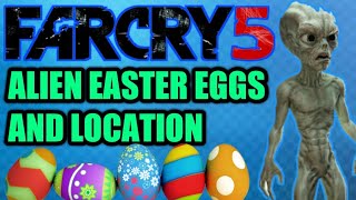 Far cry 5! Alien easter eggs found and location! Mars easter egg found!