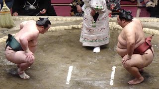 魁勝 vs 徳勝龍（2年前に幕内優勝）【大相撲一月場所2022】千秋楽 2022/01/23 KAISYO vs TOKUSHORYU  [Grand Sumo]  高画質 現地観戦