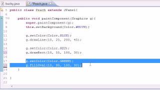 Java Programming Tutorial 86 Drawing More Stuff