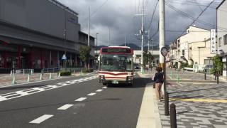 京都バス・臨時65系統阪急嵐山行き