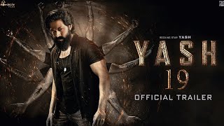 YASH19 Official Trailer 2023 | Yash New Movie | Pooja Hegde | Nartha | #yash19 trailer