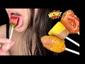 Trying 4 Different Mexican Lollipops Asmr No Talking