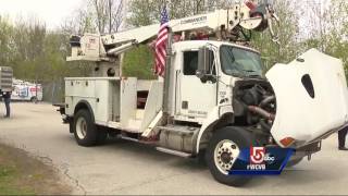 Man accused of driving Verizon truck into picket line