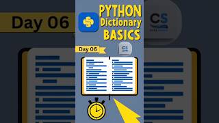 Day 06 : Python Dictionary Basics Explained in Minutes! 🔥 | Learn Fast! 🚀
