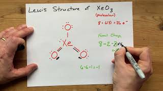 Lewis Structure of XeO3