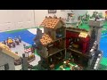 The Lions Knight Castle & Medieval Market Square Look Awesome on This Massive LEGO Layout