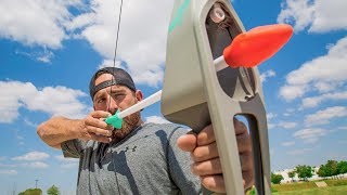 Nerf Bow Trick Shots | Dude Perfect