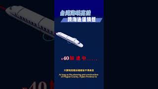 福建省至台湾省的跨海高铁通道怎么走？如按250公里时速建设，半个多小时就可以跨越台湾海峡～～#福建至台湾高铁 #平潭至新竹高铁 #China#Life#studio