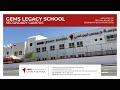 GEMS Legacy School - Secondary Campus Virtual Tour