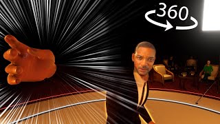 360° VR - Will Smith SMACKS YOU! Chris Rock POV Oscars