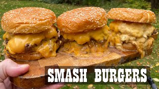 Onion Smash Burgers #Shorts