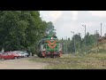 Lokomotywa SM42-742 z pociągiem retro na trasie Limanowa - Chabówka, 7.07.2019