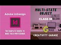 Adobe InDesign Course - Class 55 (Multi-State Object)