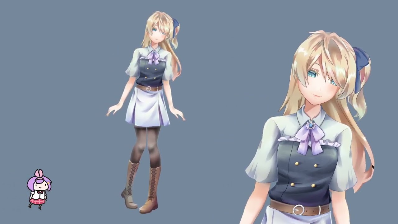 Live2d Showcase Practice 01 Youtube